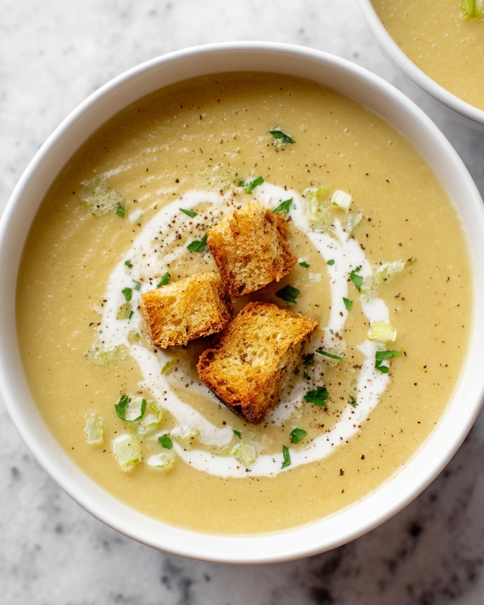 Simple Potato Leek Soup Recipe - Recipe Image