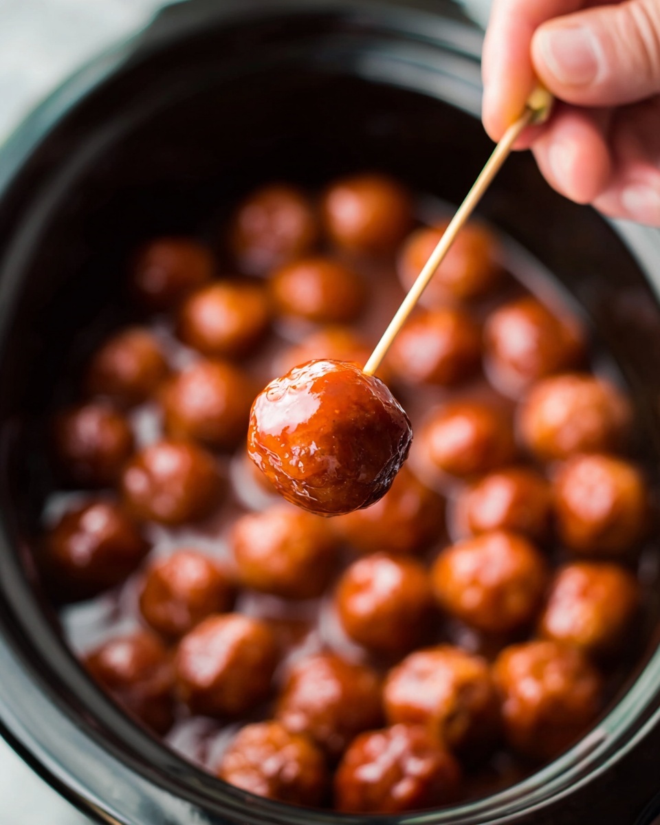 Grape Jelly Meatballs Recipe - Recipe Image