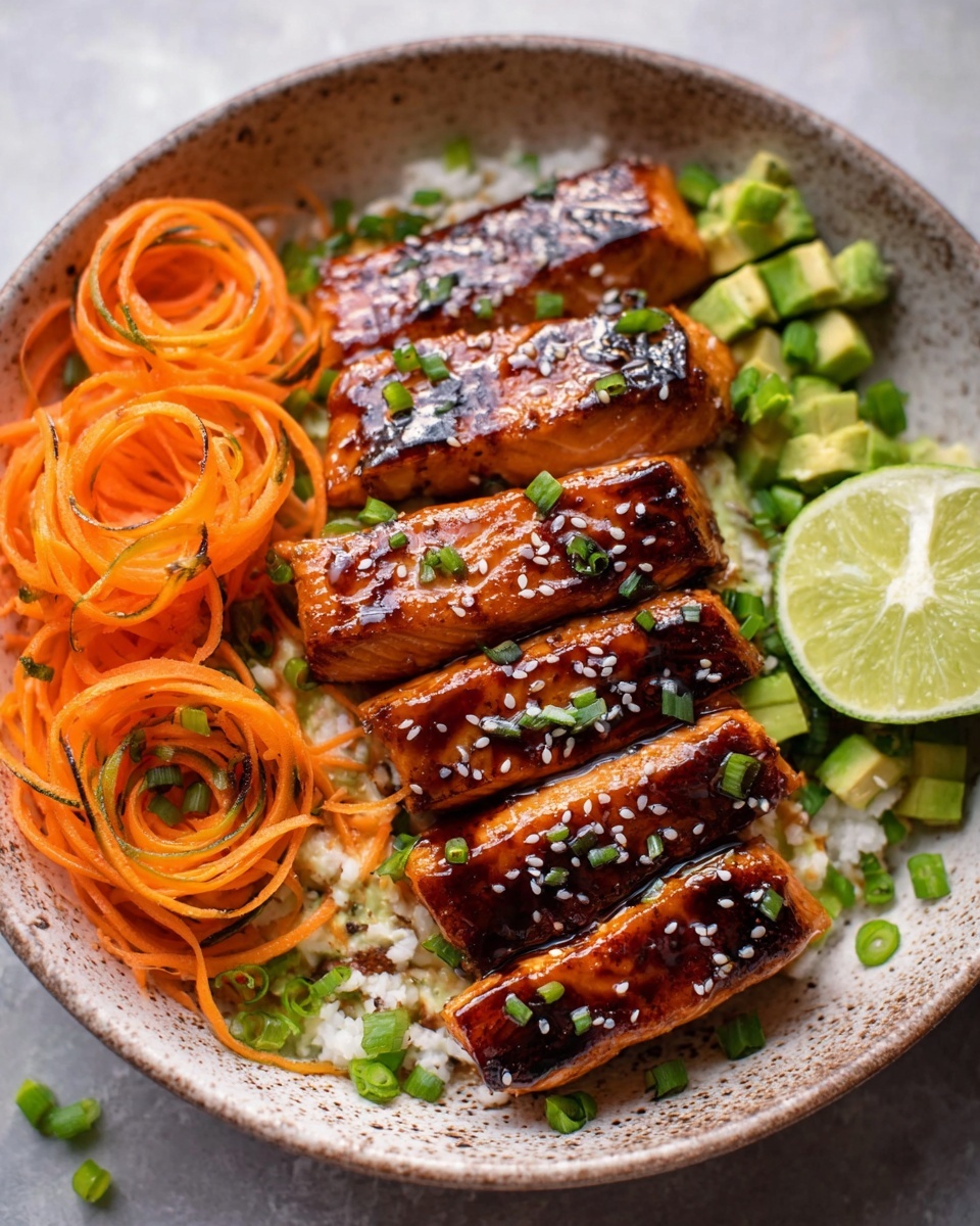 Hoisin and Sesame Salmon Bowl Recipe - Recipe Image