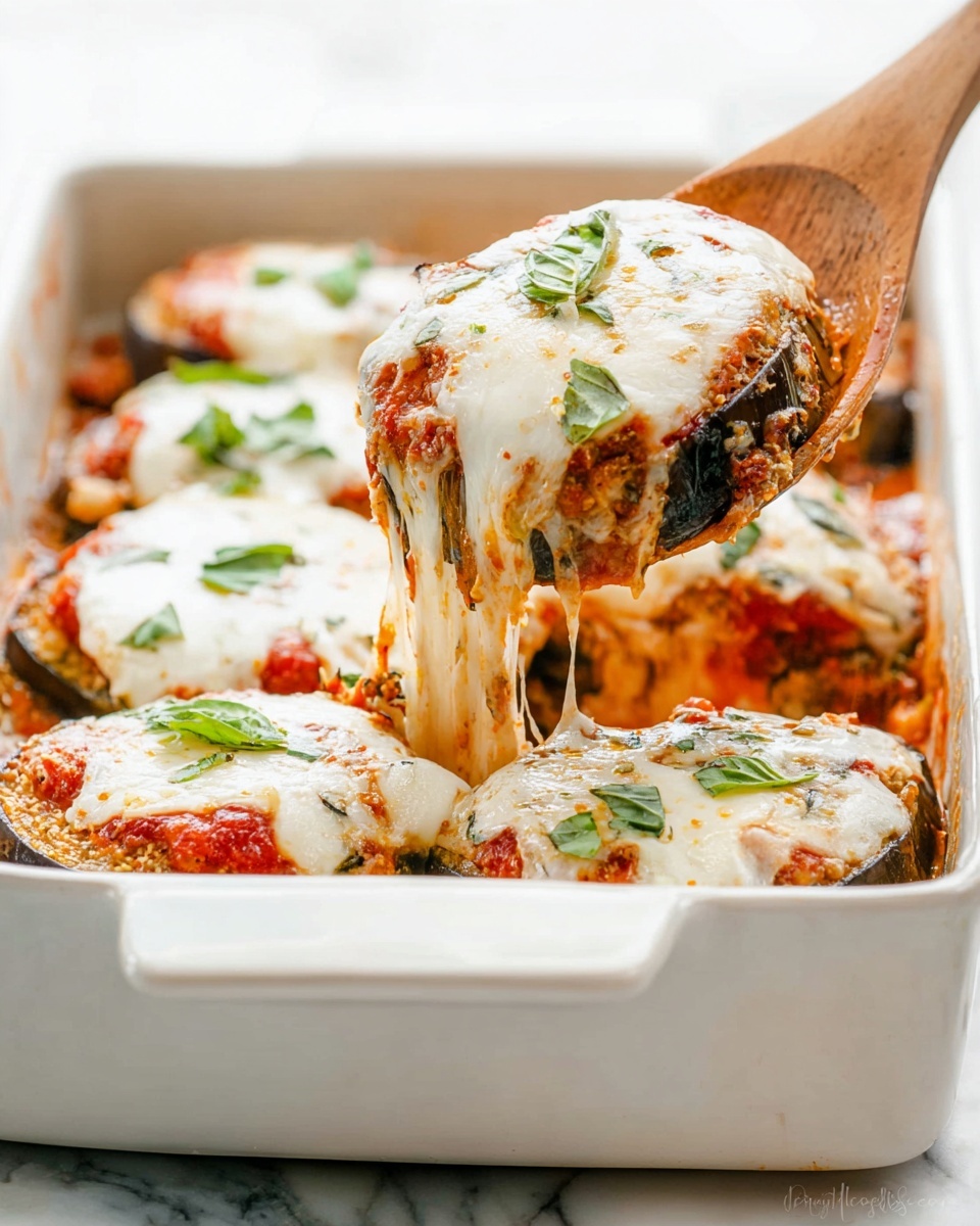 Baked Eggplant Parmesan Recipe - Recipe Image