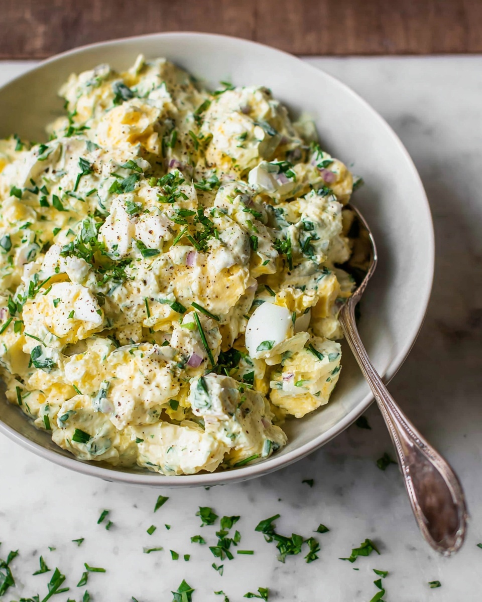Egg Salad Recipe with the Best Dressing Recipe - Recipe Image