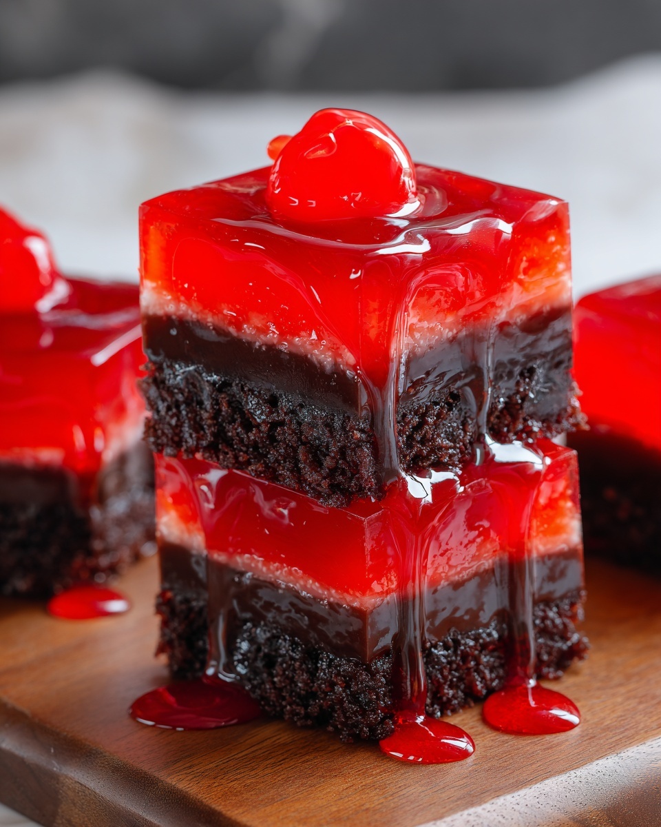 Vampire Fudge Recipe – A Spooky, Sweet Treat for Halloween Recipe - Recipe Image
