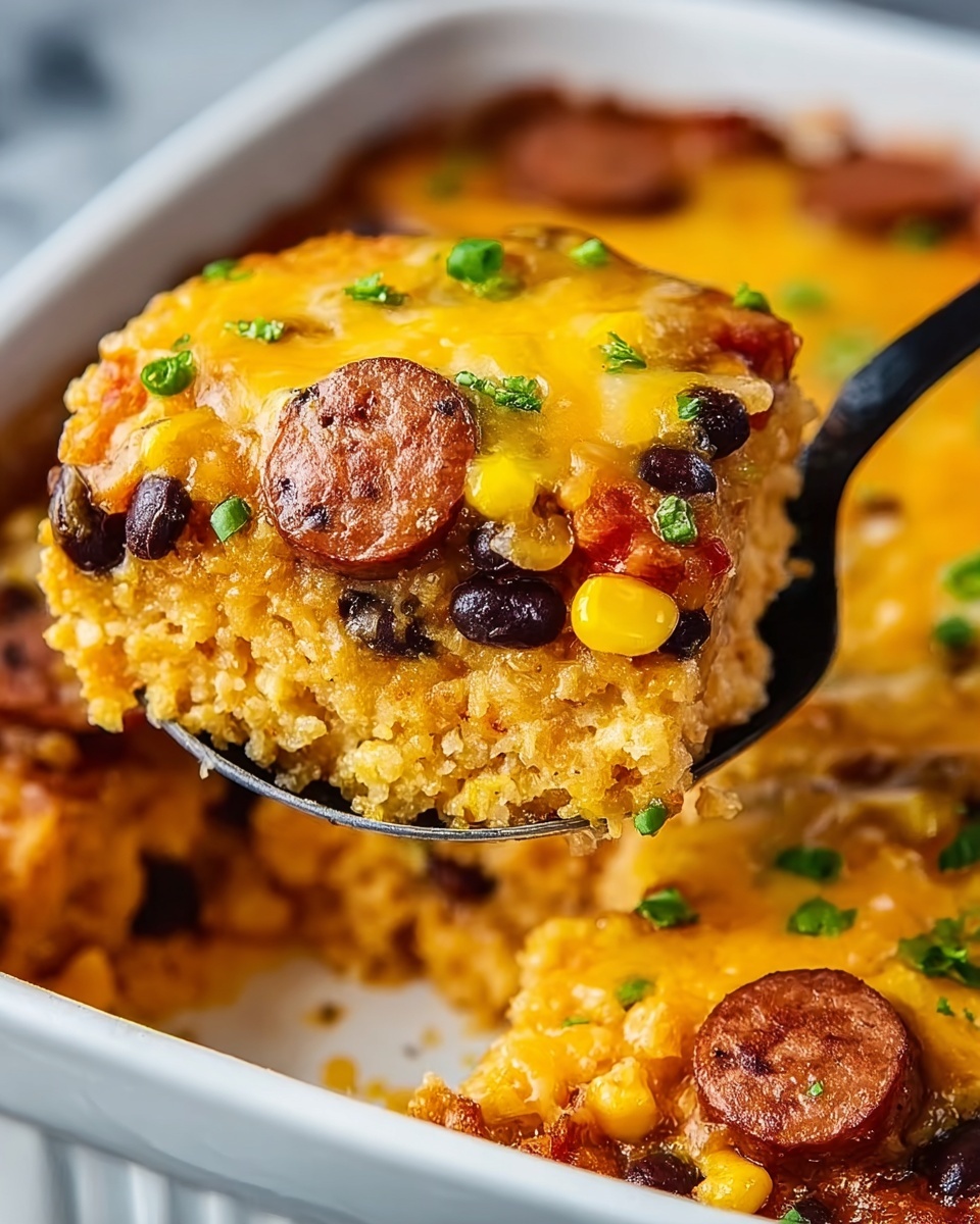 Taco Cornbread Casserole: The Easy Weeknight Dinner That Everyone Loves Recipe - Recipe Image