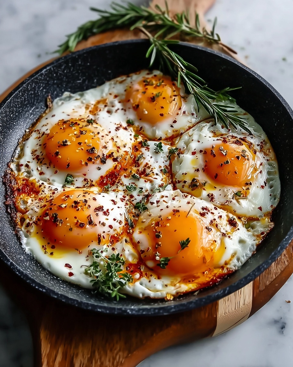 Turkish Eggs Cilbir Recipe - Recipe Image