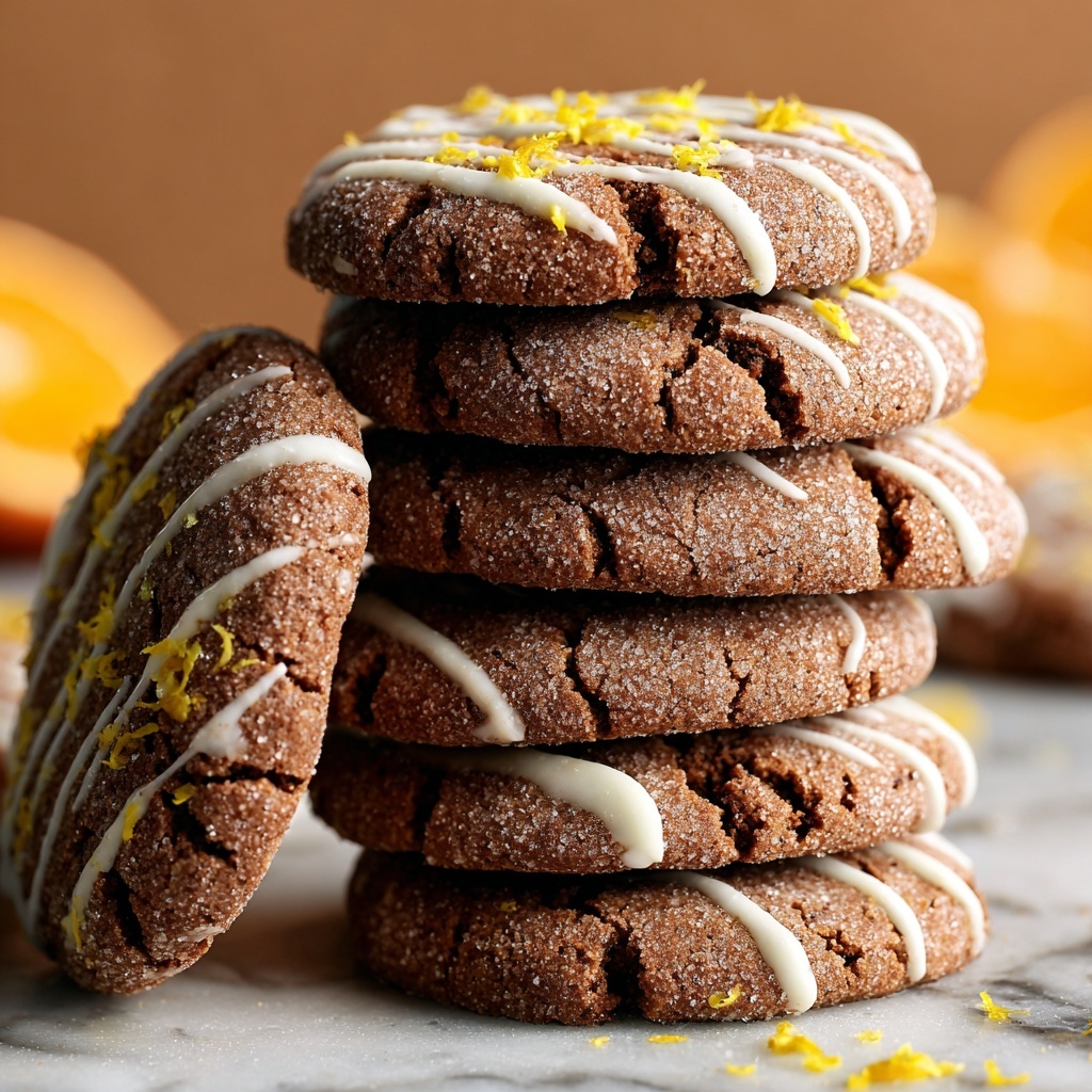 Spiced Molasses Ginger Cookies Recipe - Recipe Image