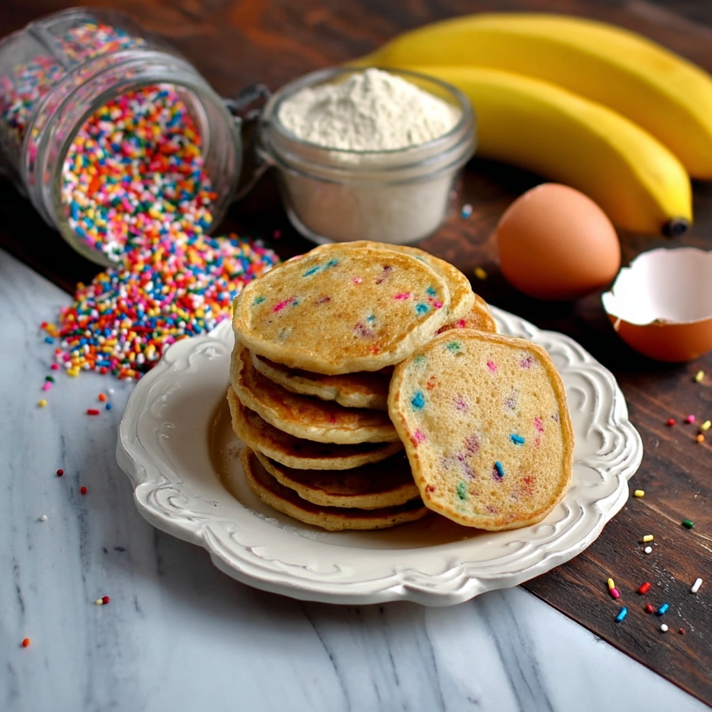 Mini Whole Wheat Banana Pancakes Recipe - Recipe Image