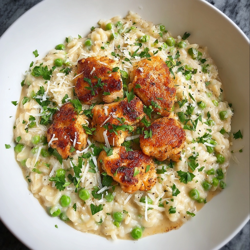 Creamy Parmesan Chicken and Rice Skillet Recipe - Recipe Image