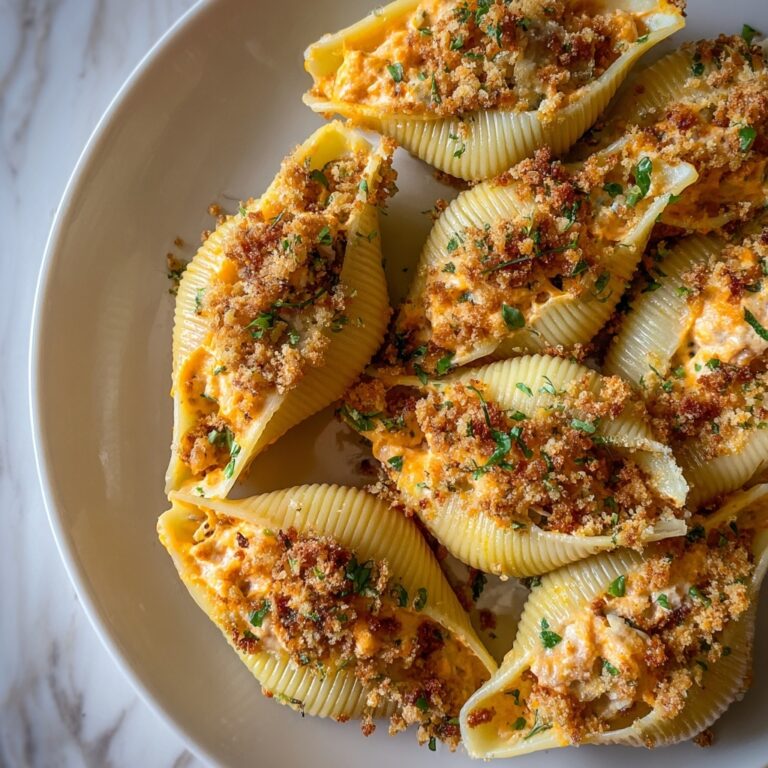 Butternut Squash and Cheese Stuffed Pasta Shells Recipe