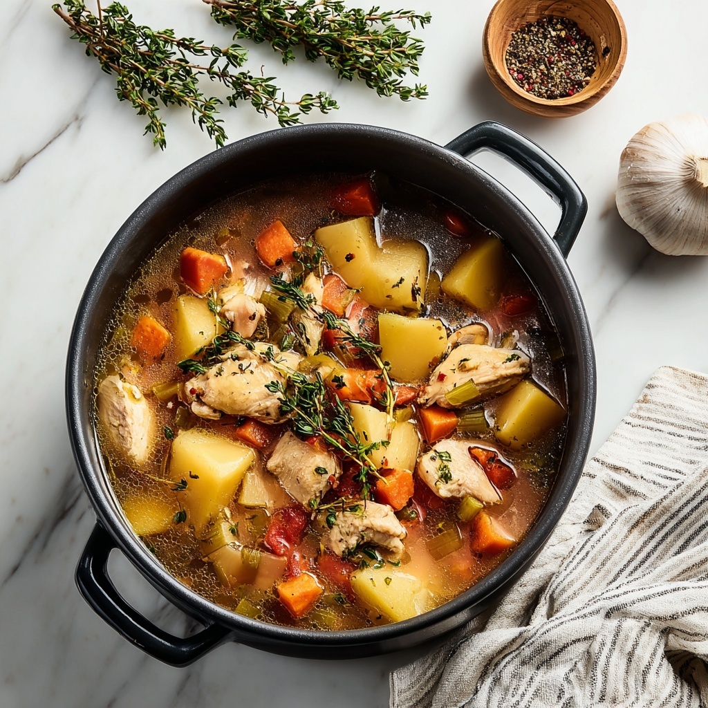 Nourishing Jamaican Chicken Soup Recipe - Recipe Image