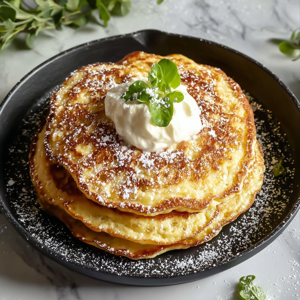 Cottage Cheese Oven Pancakes Recipe - Recipe Image