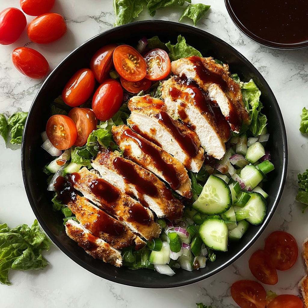 BBQ Chicken Salad Recipe - Recipe Image