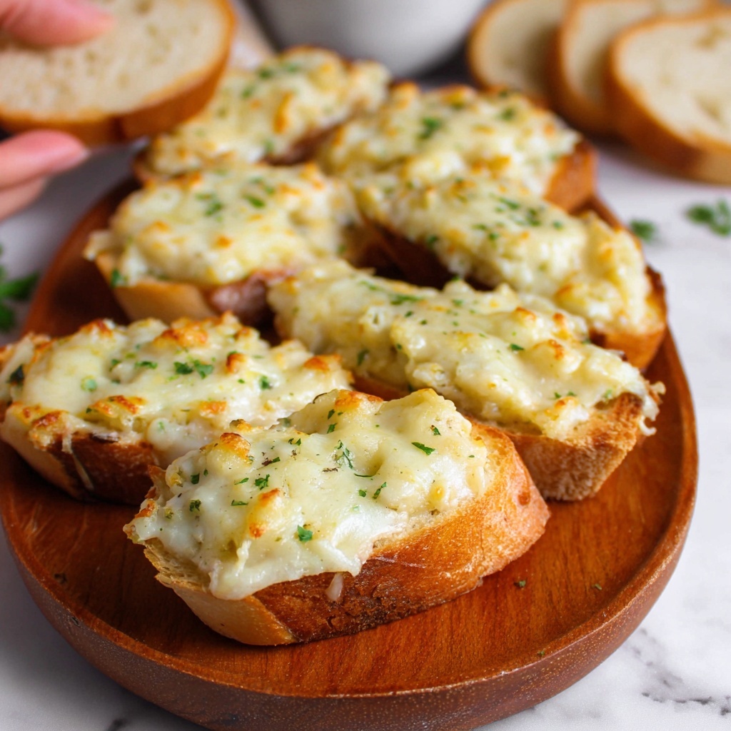 Creamy Artichoke Bruschetta Recipe - Recipe Image