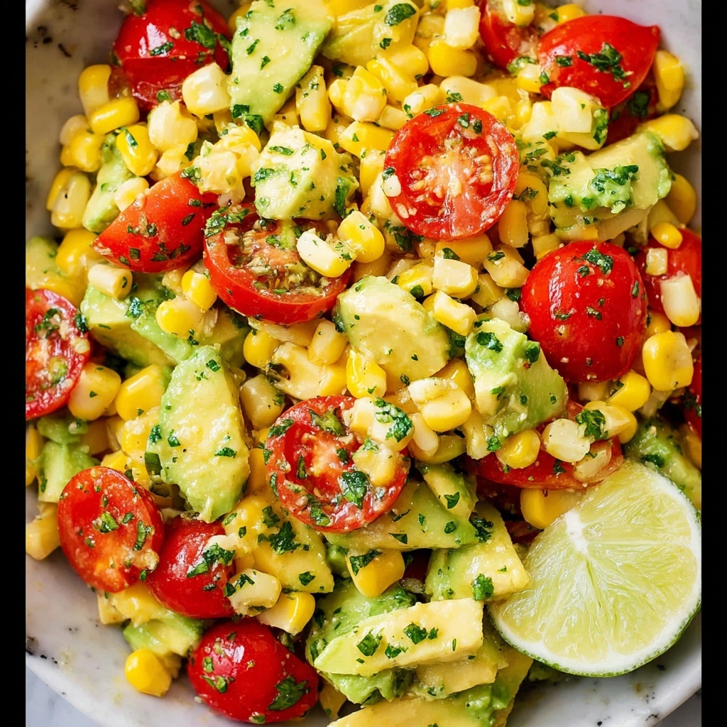 Corn Salad with Avocado Recipe - Recipe Image