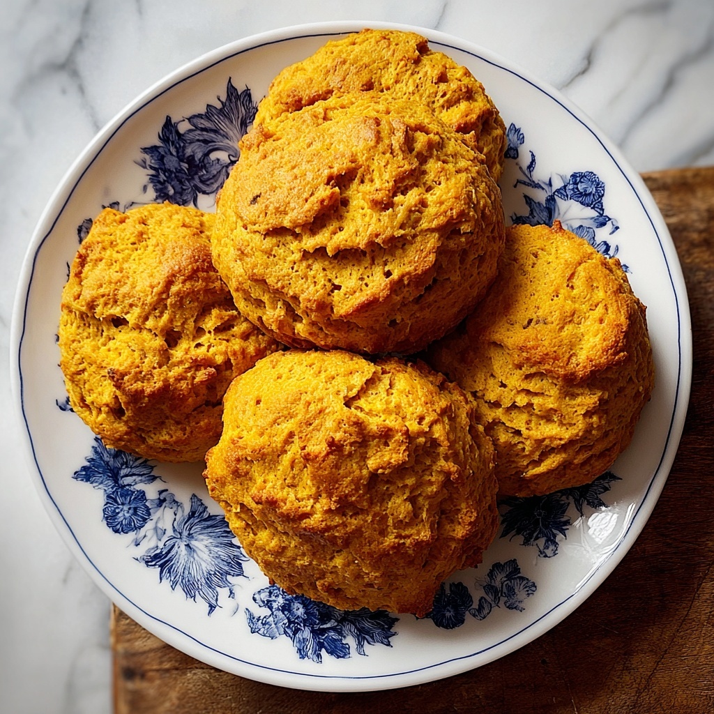 Fluffy Spiced Pumpkin Biscuits Recipe - Recipe Image