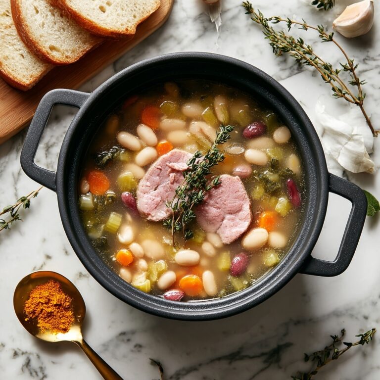 Ham and White Bean Soup Recipe