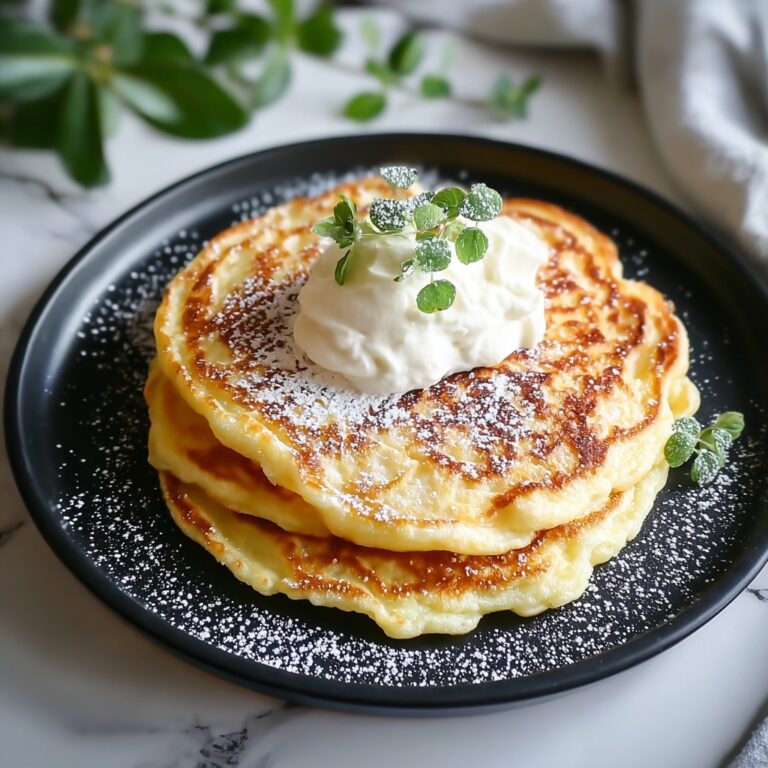 Cottage Cheese Oven Pancakes Recipe