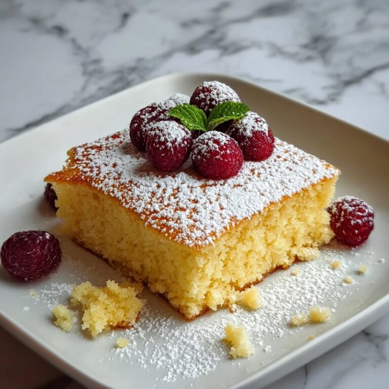 Classic Butter Cake Recipe
