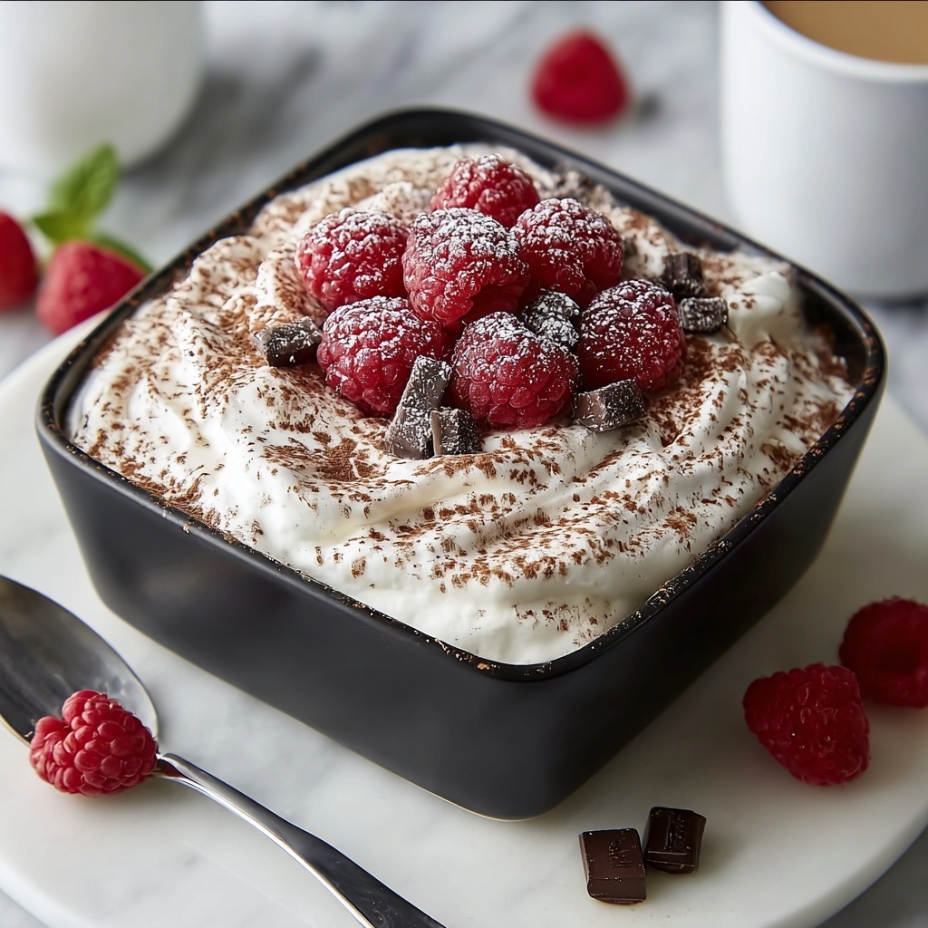 Fresh Raspberry Tiramisu Recipe - Recipe Image