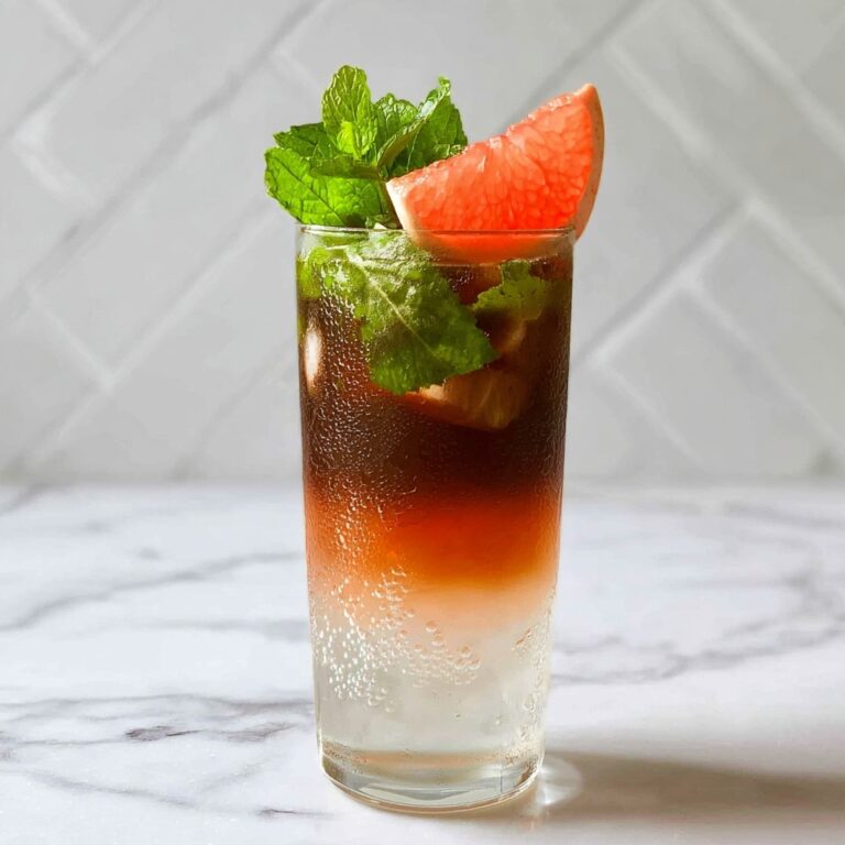 Sparkling Americano with Mint and Grapefruit Recipe