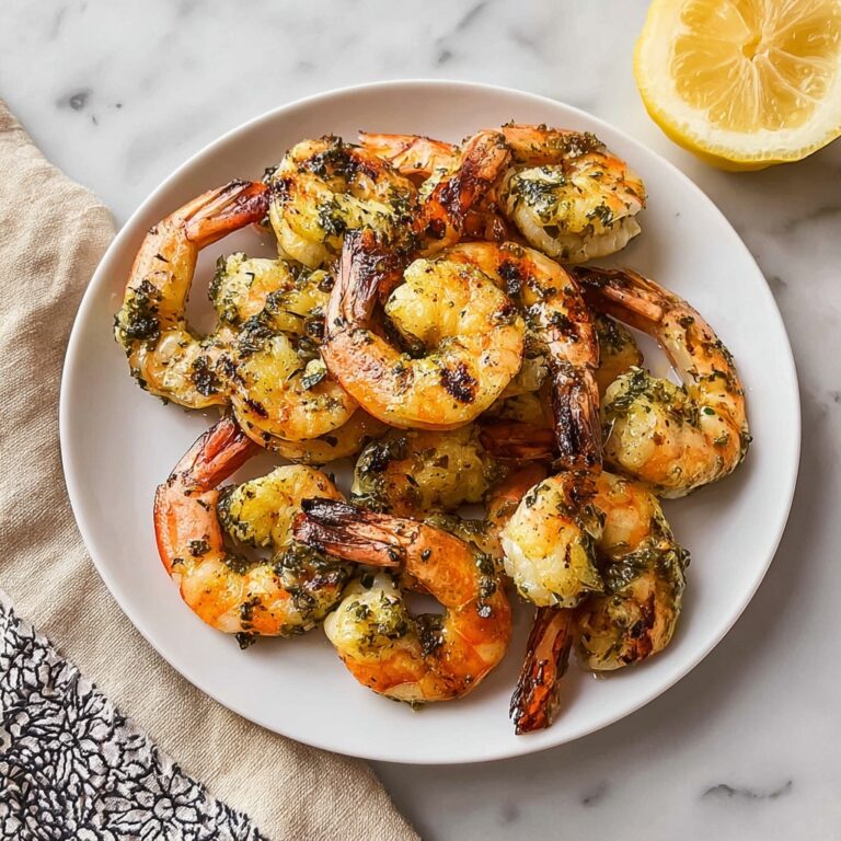 Pesto Shrimp Skewers Recipe
