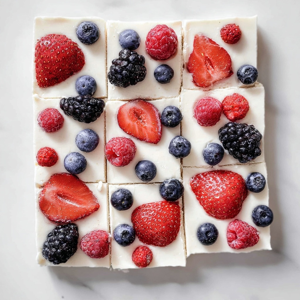 Berry Yogurt Bark Recipe - Recipe Image