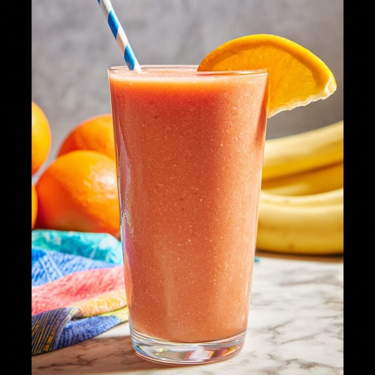 Orange Watermelon Sunshine Smoothie Recipe