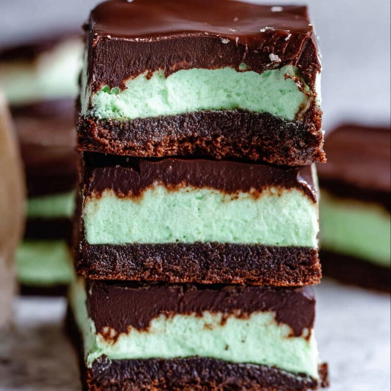 Fudgy Mint Chocolate Brownies Recipe