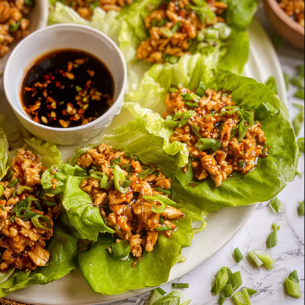 Chicken Lettuce Wraps (PF Chang's Copycat) Recipe - Recipe Image