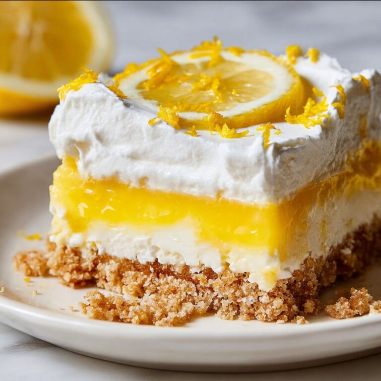 Lemon Lush Dessert Recipe