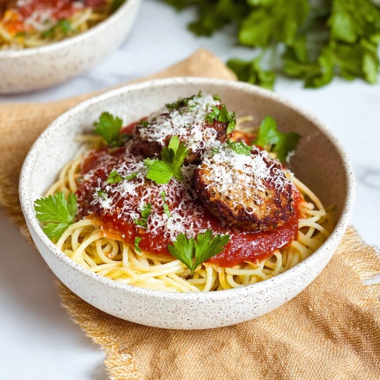 Mozzarella Stuffed Italian Meatloaf with Spaghetti Recipe