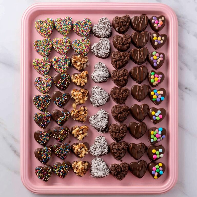 Chocolate-Covered Pretzels with Toppings Recipe