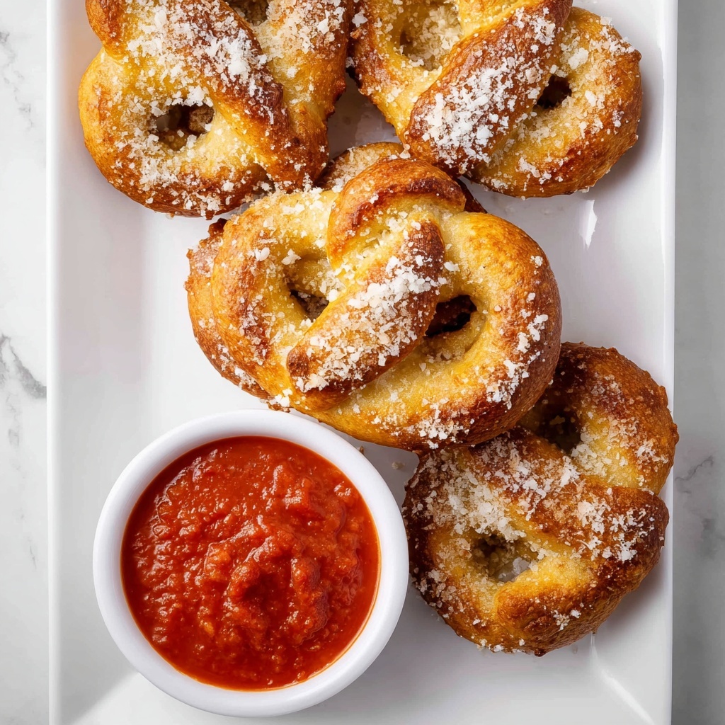 Garlic Parmesan Pretzels Recipe - Recipe Image