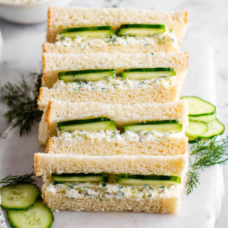 Cucumber Sandwiches Recipe