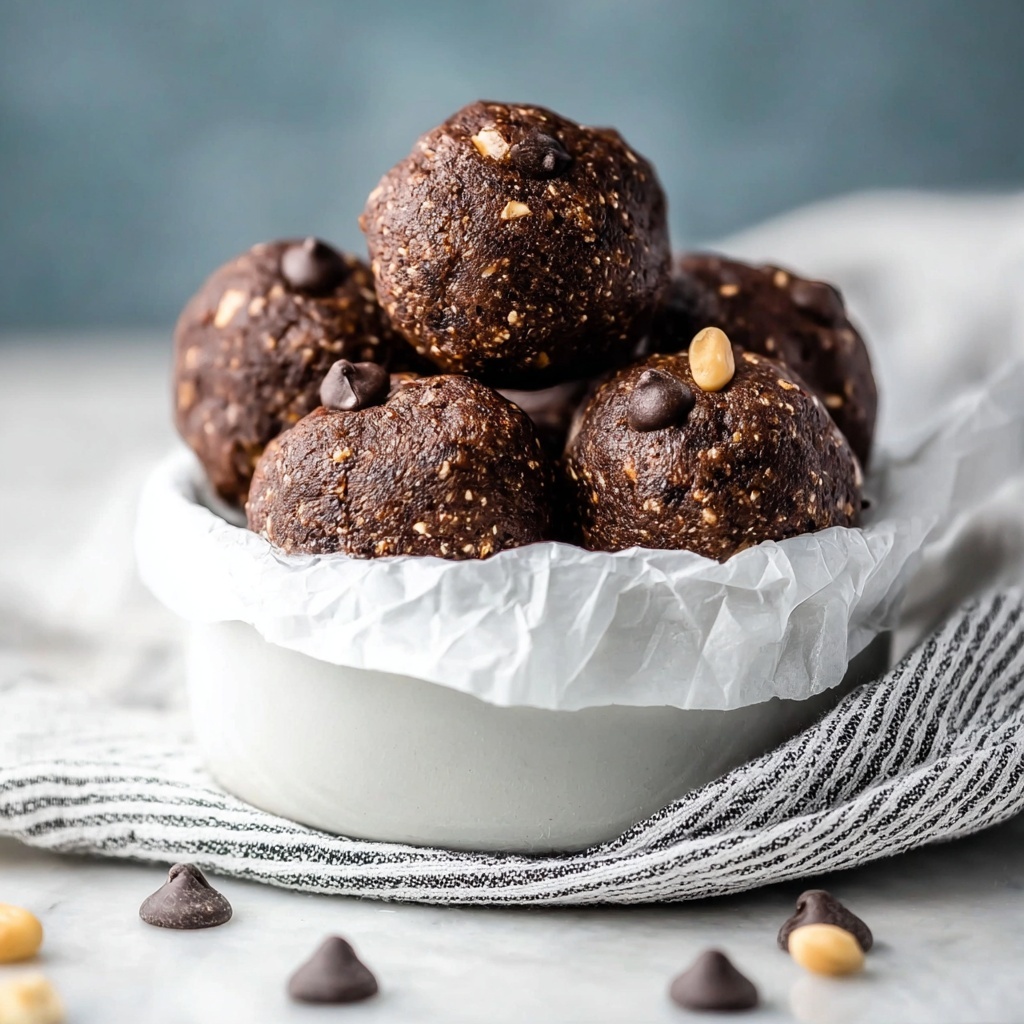Walnut Brownie Protein Balls Recipe - Recipe Image