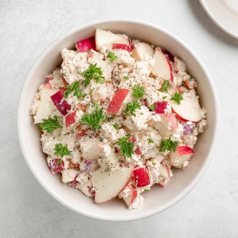 Creamy Tuna and Apple Salad with Walnuts Recipe