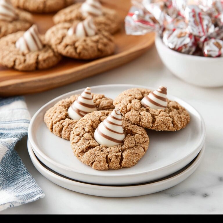 Gingerbread Kiss Cookies Recipe