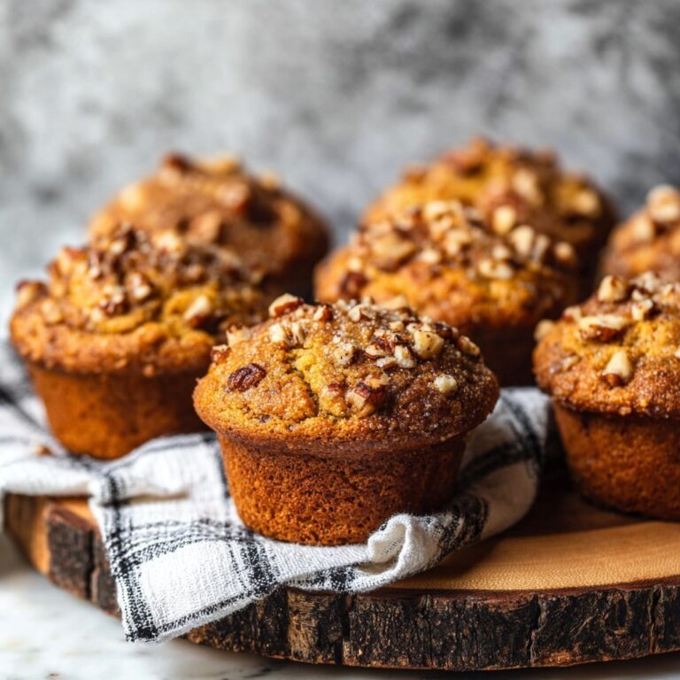 Pumpkin Spice Muffins with Toasted Pecans and Raisins Recipe