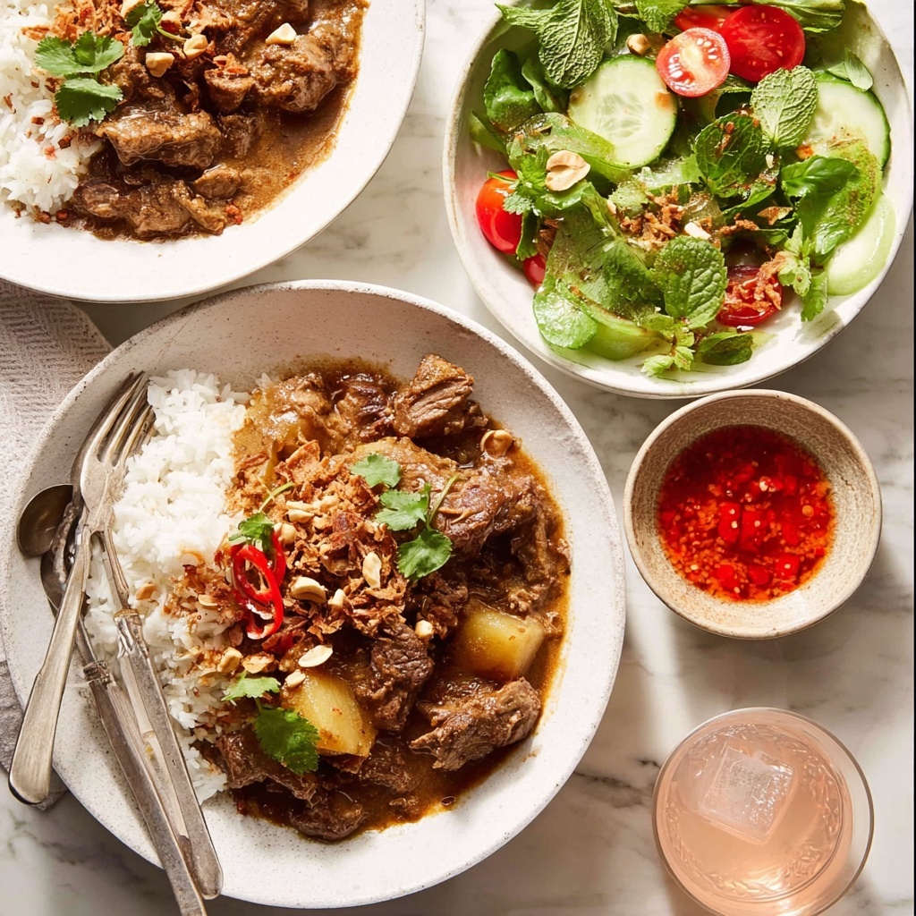 Massaman Curry with Beef and Potatoes Recipe - Recipe Image