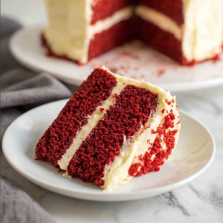 Red Velvet Cake with Cream Cheese Frosting Recipe