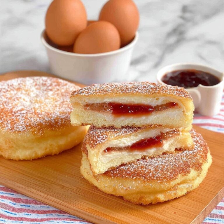 Jam Jelly Doughnut French Toast Recipe