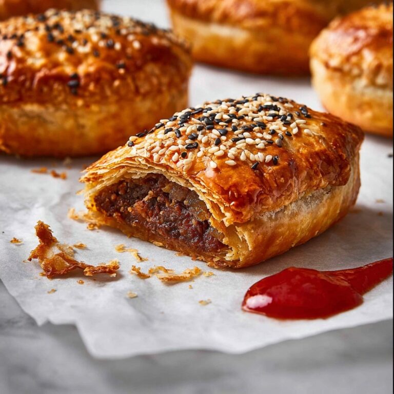 B85 Beef Sausage Rolls with Jalapeño and Cheese Recipe