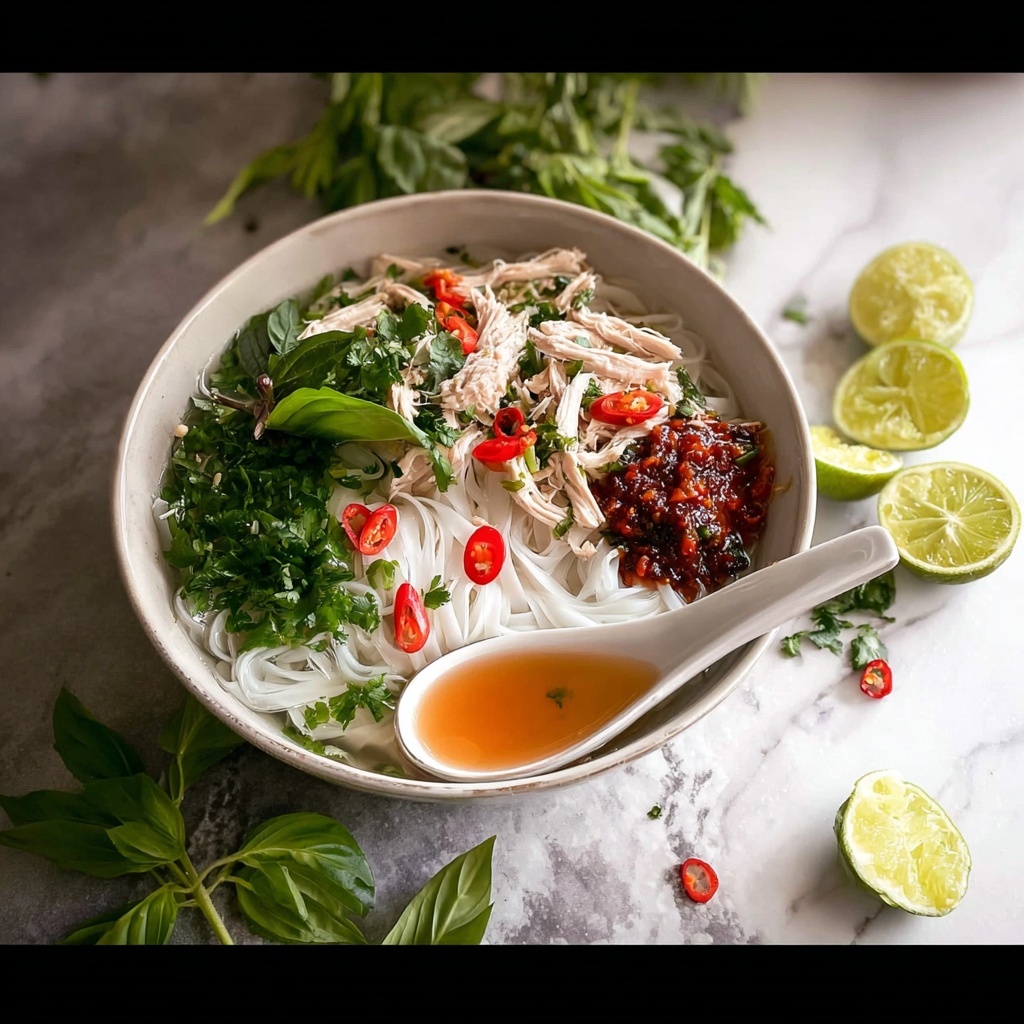 Vietnamese Chicken Pho Soup (Pho Ga) Recipe - Recipe Image