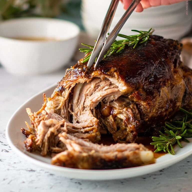 Slow Roast Leg of Lamb Recipe