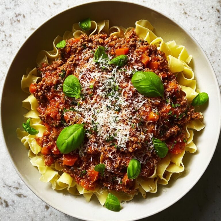 Hearty Slow-Cooked Tuscan Ragu with Fresh Herbs Recipe