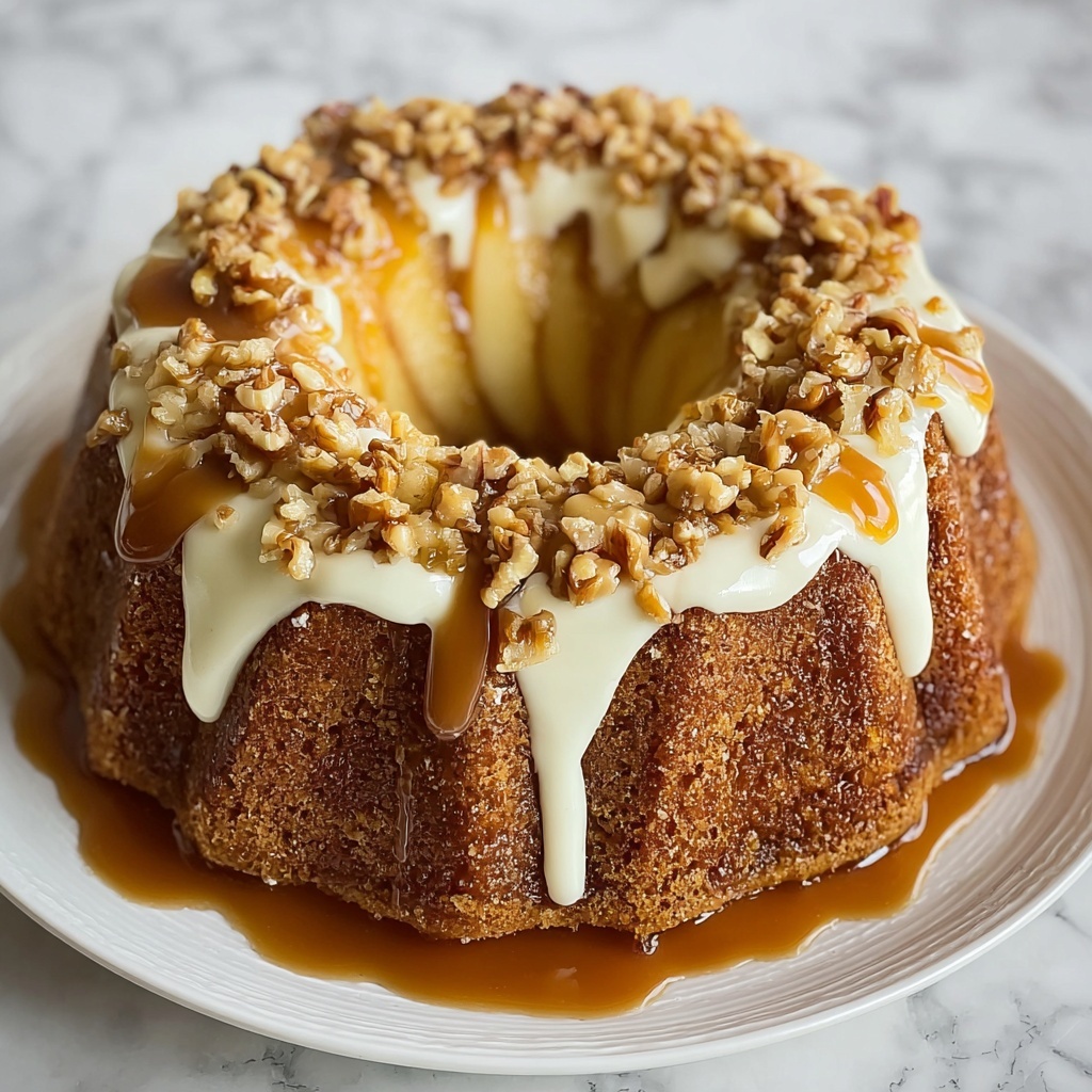Caramel Apple Spice Cake Recipe - Recipe Image
