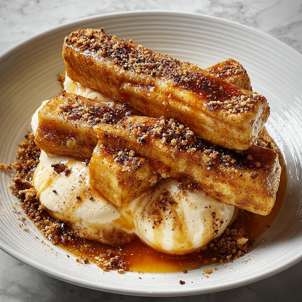 Fried Bananas with Cinnamon Butter Sauce Recipe - Recipe Image