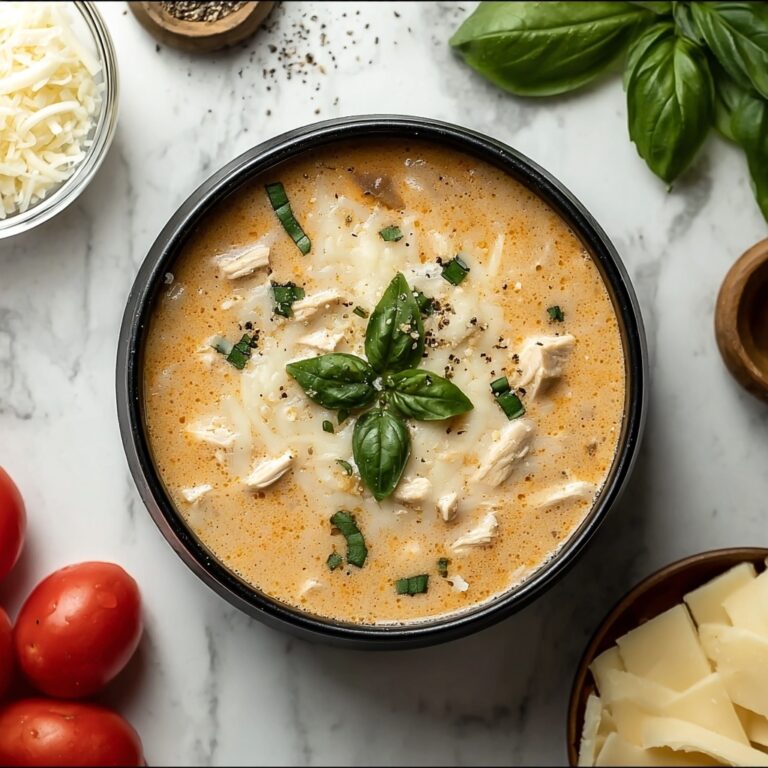 Crockpot Chicken Parmesan Soup Recipe