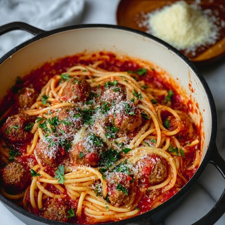 Creamy Spaghetti and Meatballs Recipe