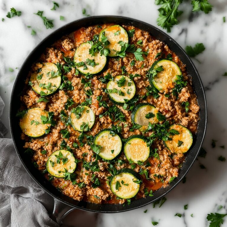 Ground Turkey and Zucchini Skillet Recipe