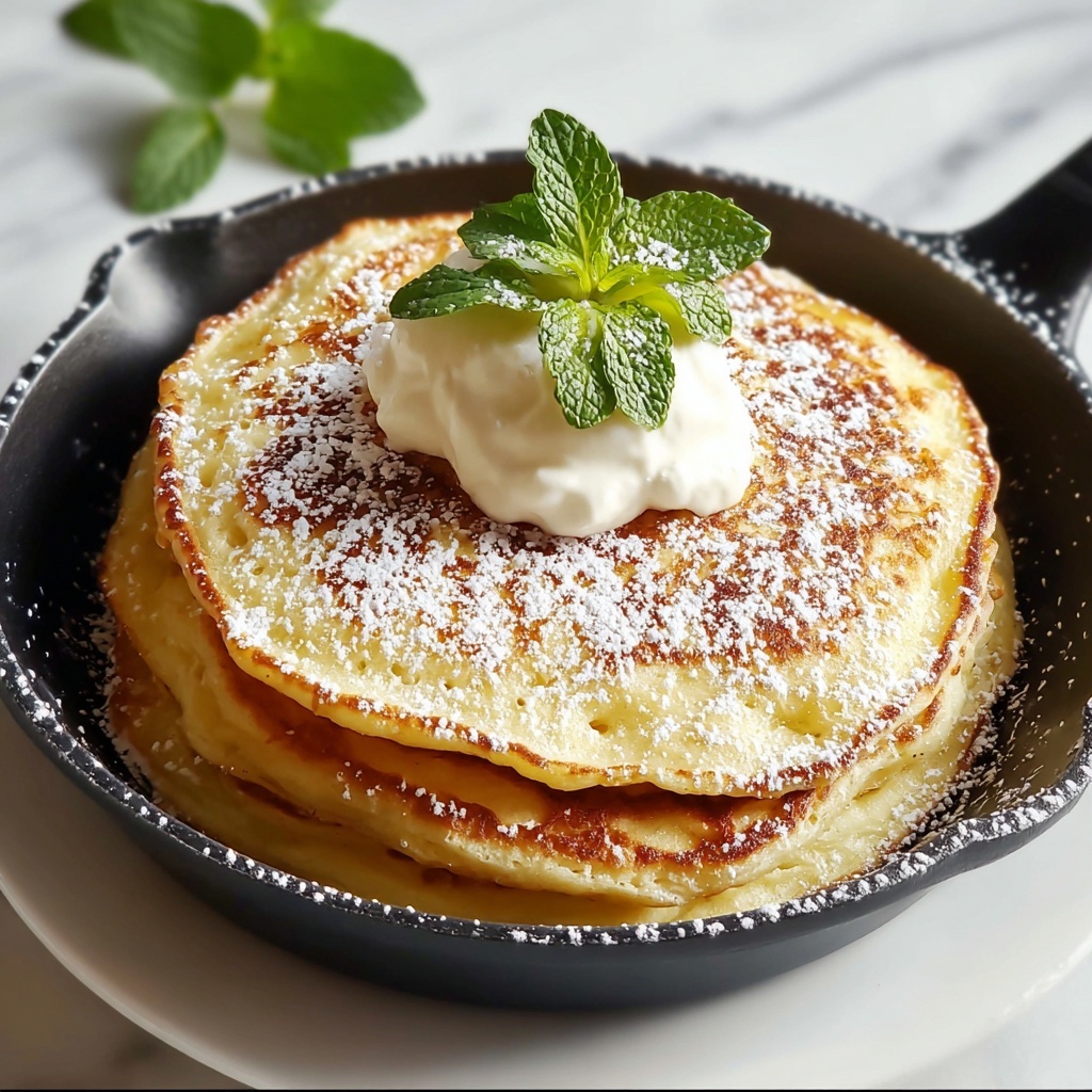 Cottage Cheese Oven Pancakes Recipe - Recipe Image